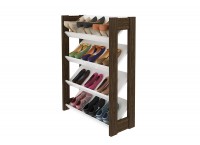 SHOE RACK SORENS (DIY) REF AZ1025 SHELVES WHITE/W